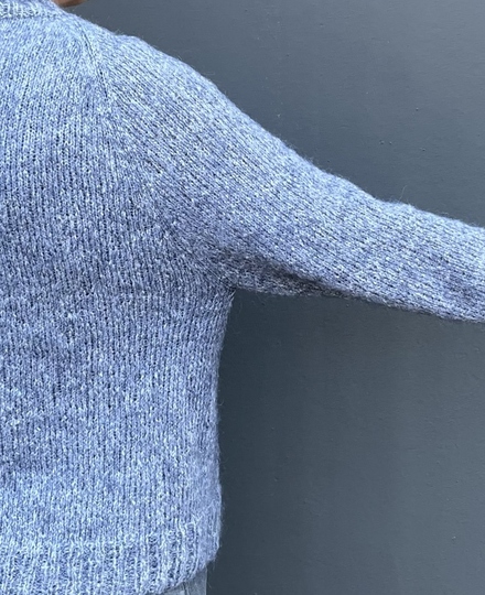 Strickanleitung Raglanpullover OKKA Gr 36 - 48 Damen