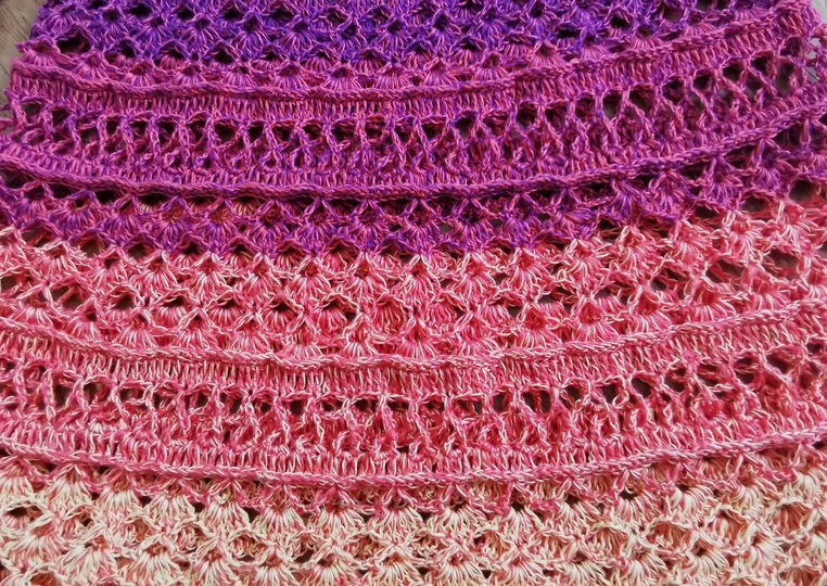 Shirt/Tunika/Kleid/Sommerpulli Moonrise,  Häkelanleitung