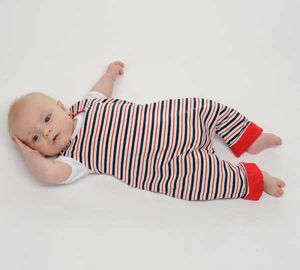 sewing pattern baby romper LEO photo tutorial 0m/1m–18m/2y
