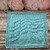 Knitting Pattern Dishcloth / Washcloth "Love for Music" - easy