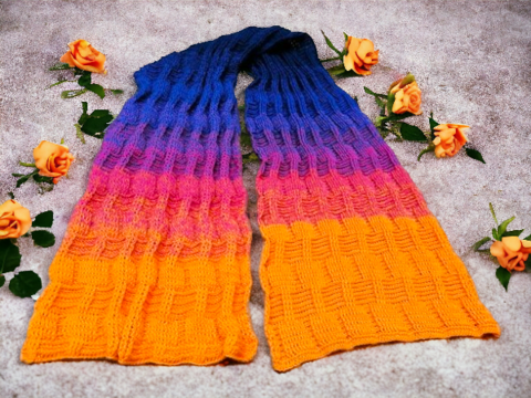 Schal „Babette BE“ – Häkelanleitung