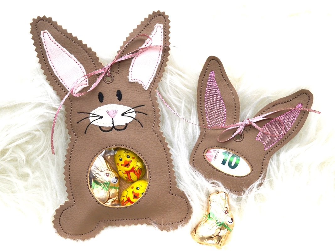 Stickdatei Hase ITH Füllobjekt Wunscherfüller