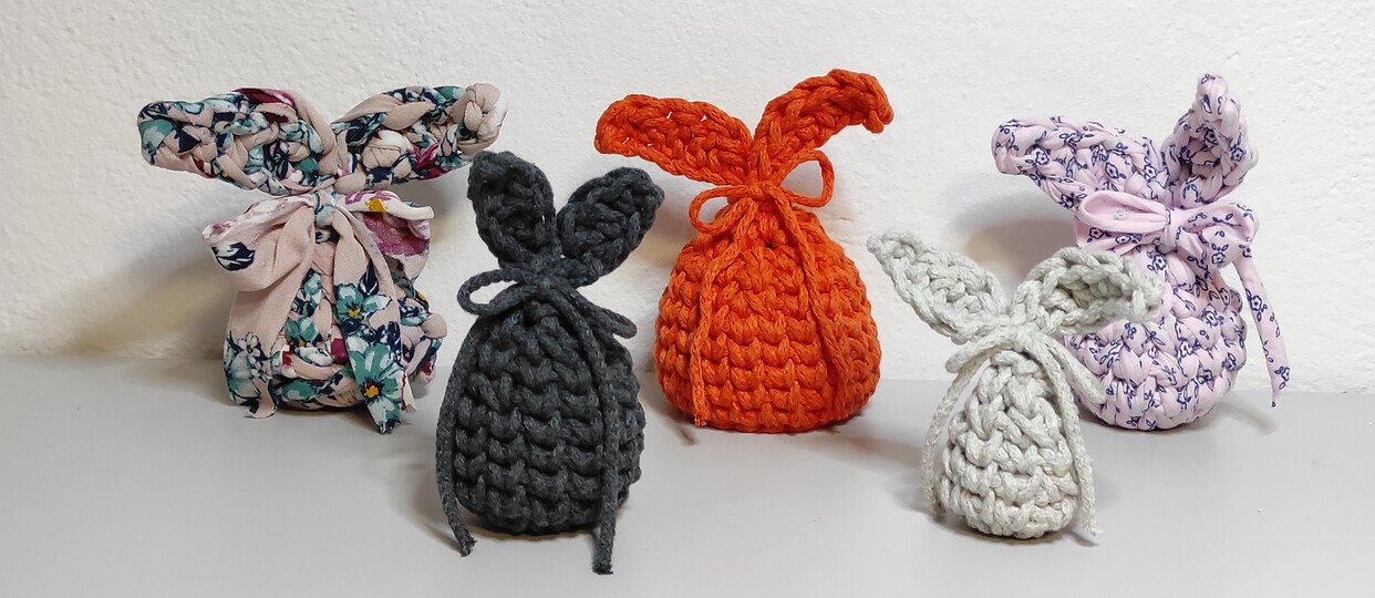 Häkelanleitung Anleitung - für Anfänger - Ei mit Ohren - Ostern Osterdeko