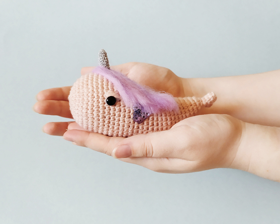 Narwhals Mother and Son Free PDF Crochet Pattern
