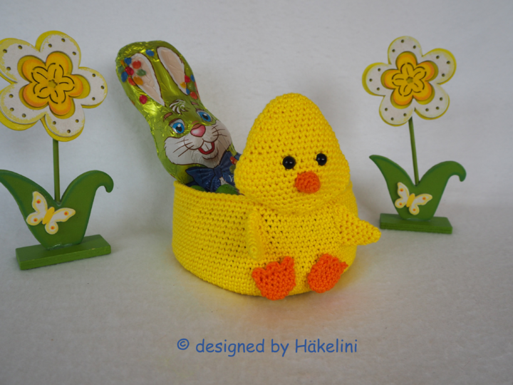 Osterkörbchen Küken