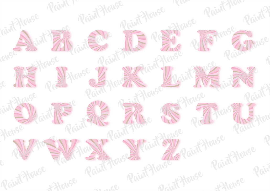 Digital Paper Scrapbooking - ABC Buchstaben Alphabet - Bild 2