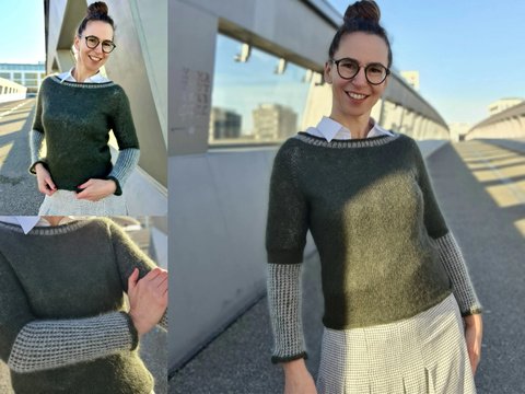 Strickanleitung Sweater Sirka