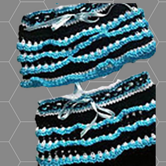 Crochet girls shorts and top pattern