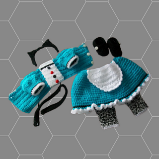 Crochet Doll Dress Pattern