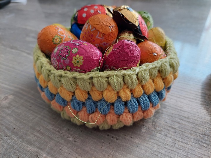 Häkelanleitung Osterkörbchen 2er Set!