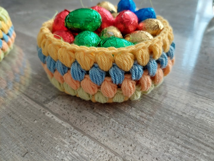 Häkelanleitung Osterkörbchen 2er Set!