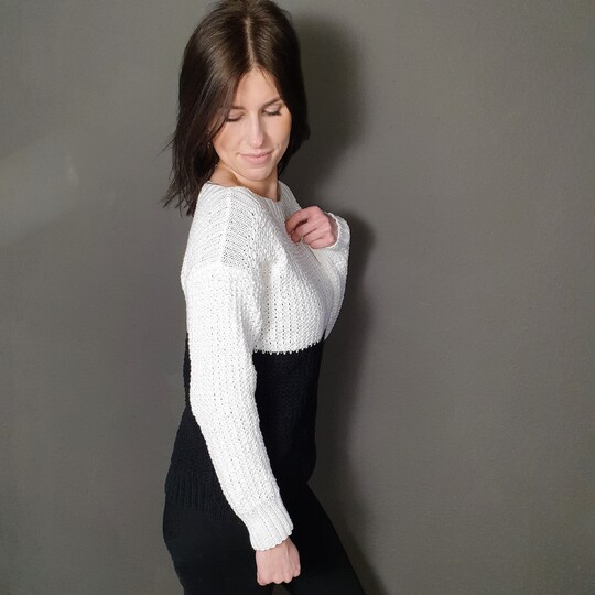 198 Strickanleitung Pullover Valentina