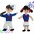 Sailor Boy & Girl crochet pattern applique