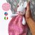 Lovey Crochet Pattern Security Blanket Sleepy Bunny, Comforter Amigurumi