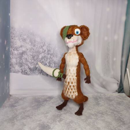 ice age buck plush