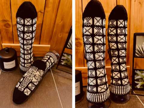 Socken "Crois" aus der Highland Collection