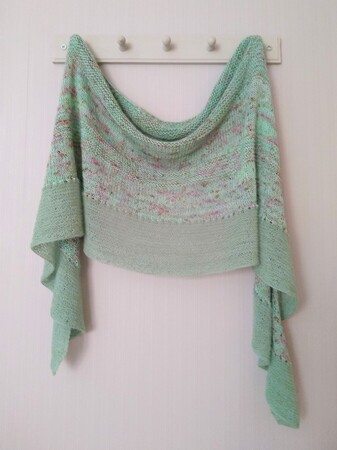 Facilissimo - Easy knitting pattern for shawl