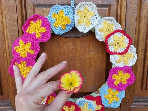 Deko-Element Primelblüte