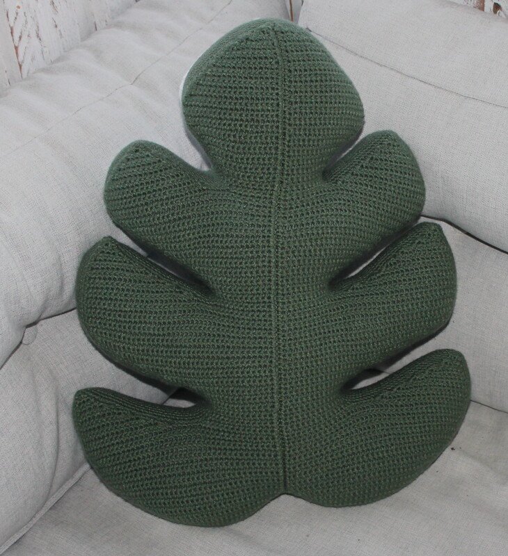 Monstera pillow crochet pattern - Image 5