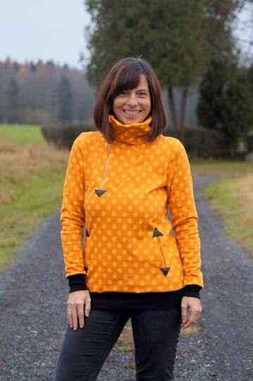 E-Book Hoodie/Kleid Katniss – PDF-Format in Gr. 34-50 | Ebenen & Beamer