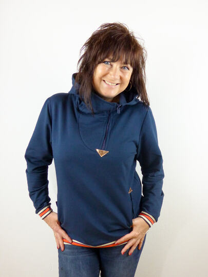 E-Book Hoodie/Kleid Katniss – PDF-Format in Gr. 34-50 | Ebenen & Beamer