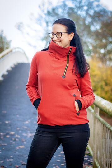 E-Book Hoodie/Kleid Katniss – PDF-Format in Gr. 34-50 | Ebenen & Beamer