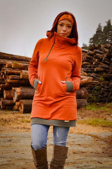 E-Book Hoodie/Kleid Katniss – PDF-Format in Gr. 34-50 | Ebenen & Beamer