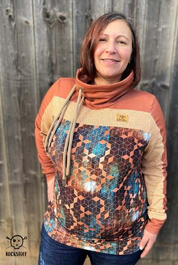 Pullover Zora – PDF-Schnittmuster Gr. 32-54 | Vielseitiger Damenpullover