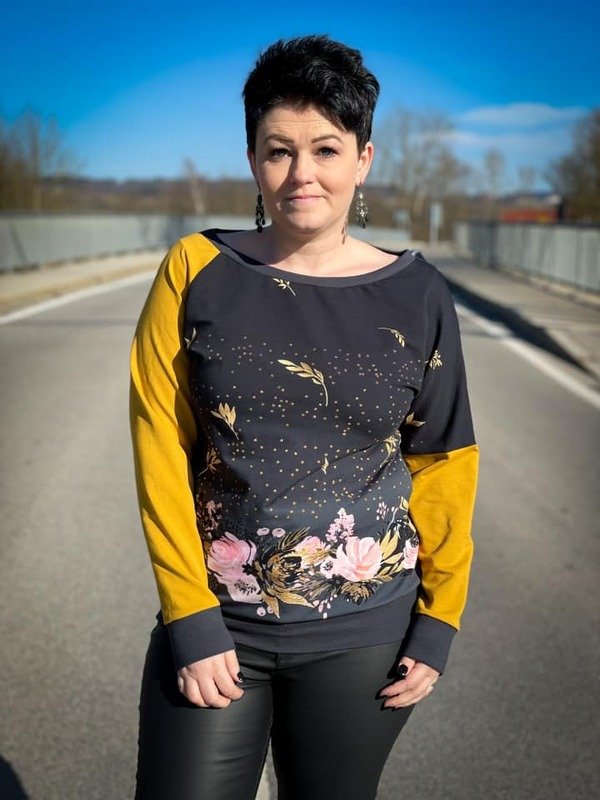 Pullover Theda – PDF-Schnittmuster Gr. 32-54 | Stylischer Damenpullover - Bild 2