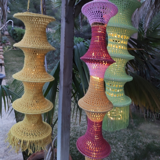 Fisherman&acute;s Lamp H&auml;kelanleitung Anf&auml;nger, Reusenlampe, H&auml;kellampe SOL&LUNA