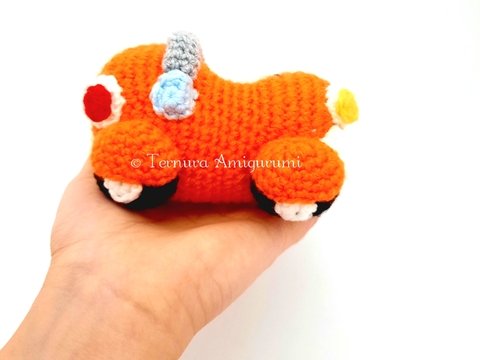 Crochet pattern little car Ternura Amigurumi