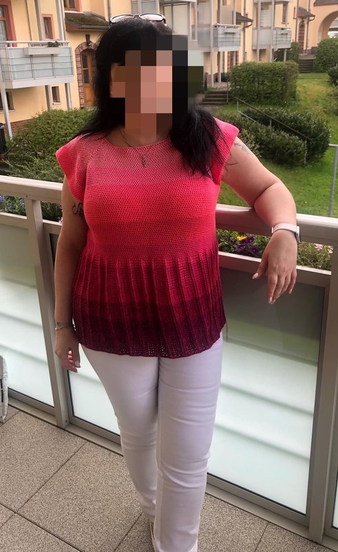 Häkelanleitung Shirt Tunika „MEISJES TUNIEK“ - Bild 2