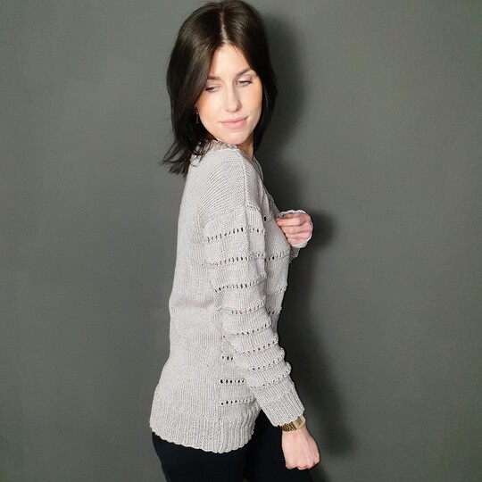 201 Strickanleitung Pullover Mila