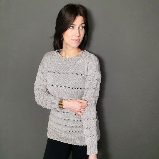 201 Strickanleitung Pullover Mila