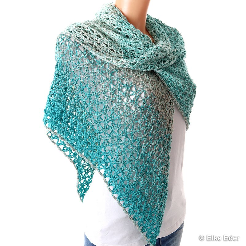 Dreieckstuch "Joy" - Häkelanleitung - Bild 2