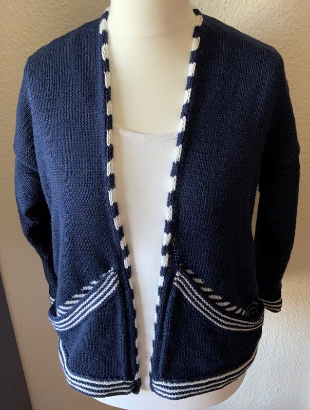 Alberique - verschlussloser Cardigan