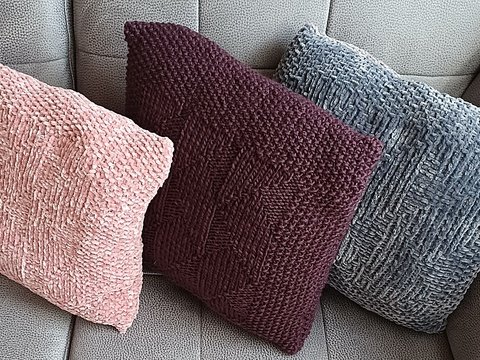 Strickkissen Strickanleitung