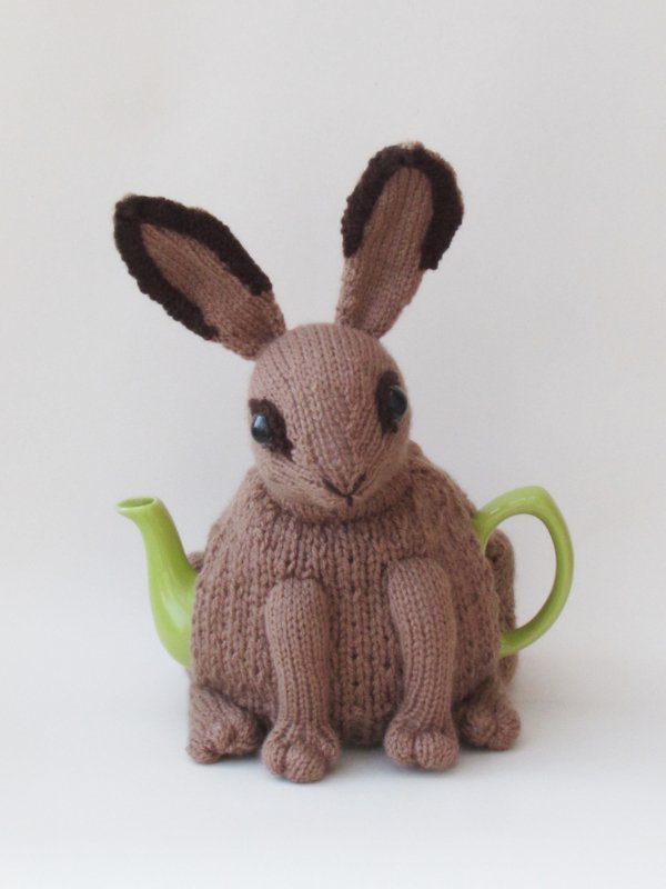 March Hare Tea Cosy Knitting Pattern