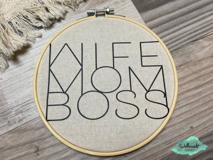 Wife Mom Boss Plotterdatei