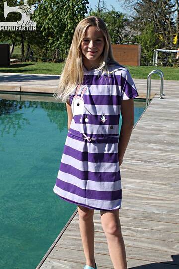 Kleid/Shirt Kinder – E-Book Schnittmuster Gr. 134-176 – Helvi Teens