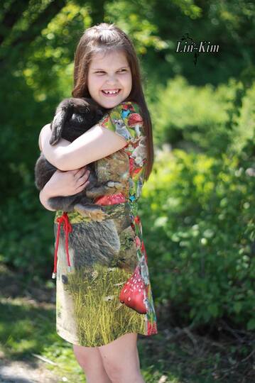 Kleid/Shirt Kinder – E-Book Schnittmuster Gr. 134-176 – Helvi Teens