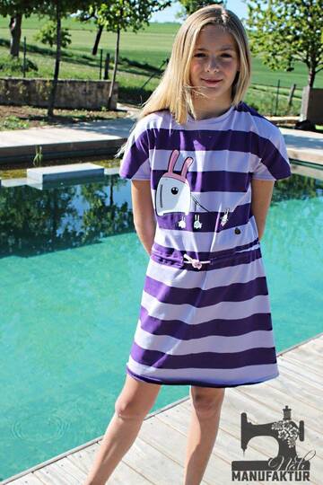 Kleid/Shirt Kinder – E-Book Schnittmuster Gr. 134-176 – Helvi Teens