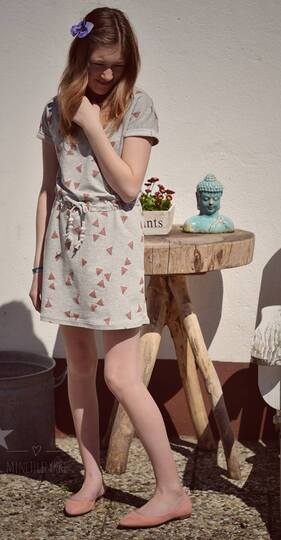 Kleid/Shirt Kinder – E-Book Schnittmuster Gr. 134-176 – Helvi Teens