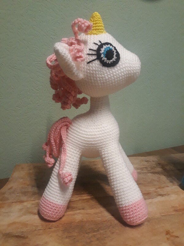 Einhorn Elin Häkelanleitung - Bild 2