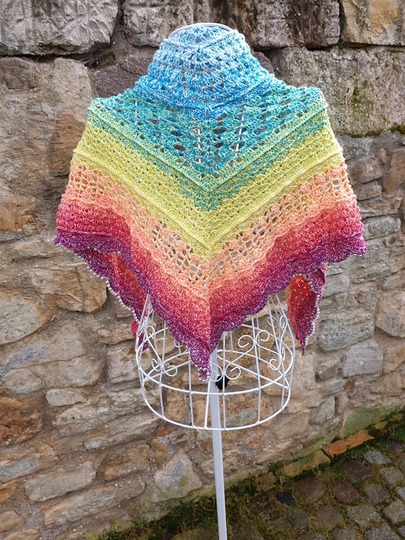 Häkelanleitung - Tuch "Effy"