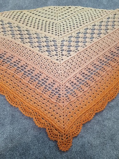 Häkelanleitung - Tuch "Effy"