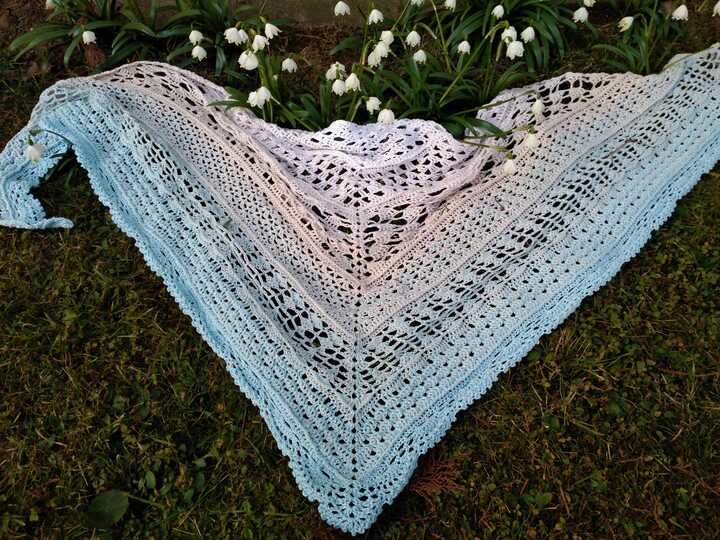 Häkelanleitung - Tuch "Effy"