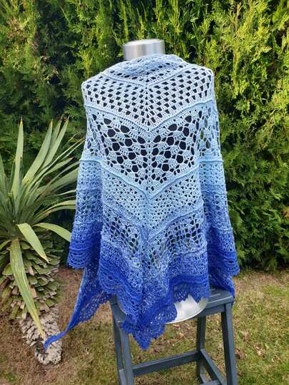 Häkelanleitung - Tuch "Effy"