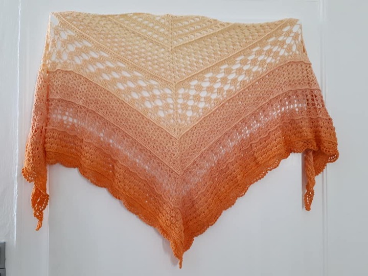 Häkelanleitung - Tuch "Effy"