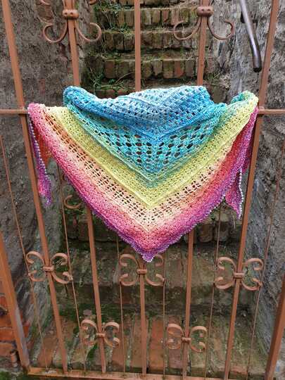 Häkelanleitung - Tuch "Effy"